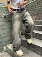TOP Baggy Washed Jeans