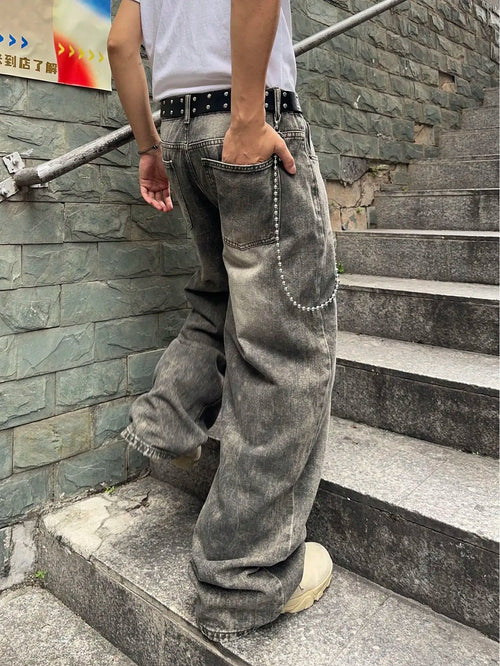 TOP Baggy Washed Jeans