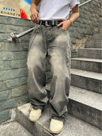 TOP Baggy Washed Jeans