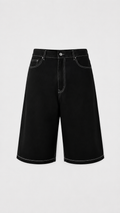 TOP Baggy Summer Shorts (Black)